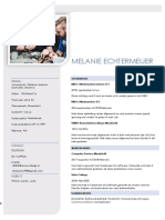 Melanie Echtermeijer CV