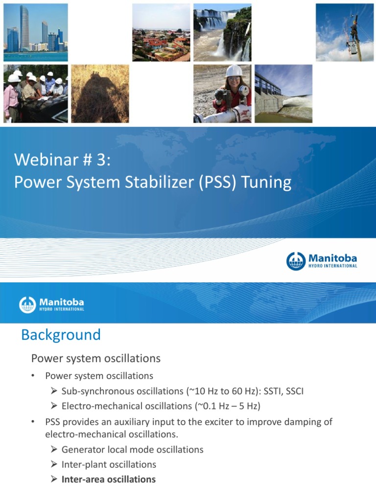 inar 3 Power System Stabilizer (PSS) Tuning PDF Electric