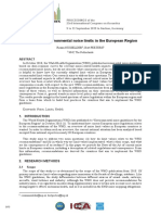 Overview of Environmental Noise Limits in The European Region