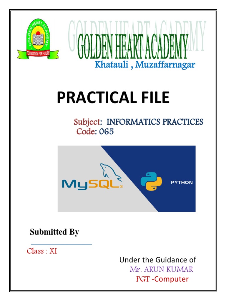 Class 11 Python Practical File | PDF | Matrix (Mathematics) | Interest