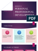 Personal Professional Development