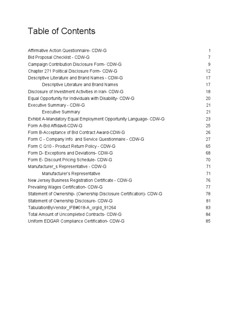 CDW Response 8 2019 PDF | PDF | Business