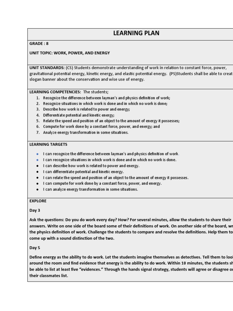 1st Final Par 2 Potential Energy Force