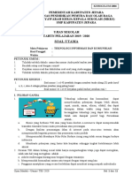 Soal US Mapel TIK SMP 2019-2020