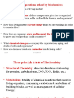 Kinds of Questions Asked by Biochemists: Interactions