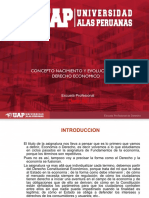 Semana I - Concepto, Nacimiento y Evolucion Del Derecho Economico