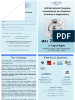 1st International Congress Informational and Quantum Sciences & Applications
