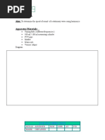 Title: Aim: Apparatus/Materials:: Sound Waves To Determine The Speed of Sound of A Stationary Wave Using Harmonics