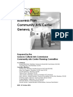 Business Plan for Geneva Community Arts Center