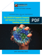 The COVID19 Pandemic Scenario: Challenges and Solutions in Language and Literature Teaching and Learning
