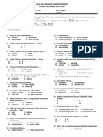 Soal Pai & Budi Pekerti (K-13) KElas III SD