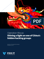 Operation Wocao: Shining A Light On One of China's Hidden Hacking Groups