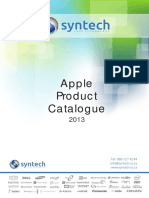 Apple Product Catalogue: WWW - Syntech.co - Za Info@syntech - Co.za