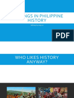 Readings in Philippine History: GED103 Q4 2019-20