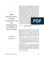Mass Incarceration, Family Complexity, and The Reproduction of Childhood Disadvantage PDF