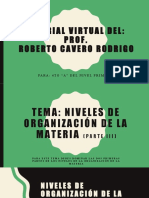 C y Tecnologia  Niveles de Organizacion De La Materia III.pptx