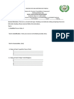 Summer Class Formative Assessment