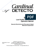 Manual Bascula Detecto Slimpro PDF