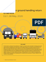 Guidance For Ground Handling Return To Service Ed.1, 08 May, 2020