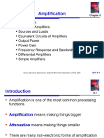 Amplification: Storey: Electrical & Electronic Systems © Pearson Education Limited 2004