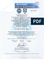 Certificado Calidad Chumaceras UCP 211