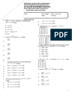 Soal PAT Matematika Kelas X 2019-2020 OK