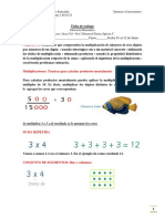 Guía 4° de multiplicaciones y divisiones 4° básico