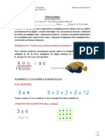 Guía 4° de Multiplicaciones y Divisiones 4° Básico