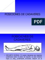 POSICIONES DE CADAVERES MAVP