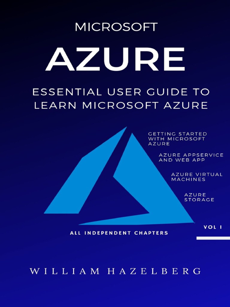 AZURE - MICROSOFT AZURE - Essential User Guide To Learn Microsoft Azure ...