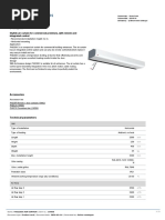 Pa3220Ca Air Curtain: Item No