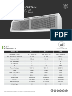 Euronics Industrial Air Curtain-Technical-Sheet PDF