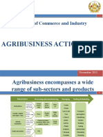 Ministry of Commerce and Industry: Agribusiness Action Plan