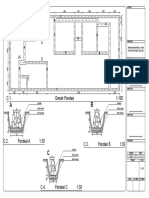 C.1. Denah Pondasi 1:100: Kota Makassar, Sul-Sel
