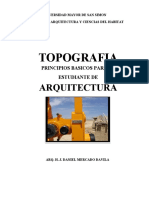 Topografia Principios Basicos para El Estudiante de Arquitectutra TEMA 2