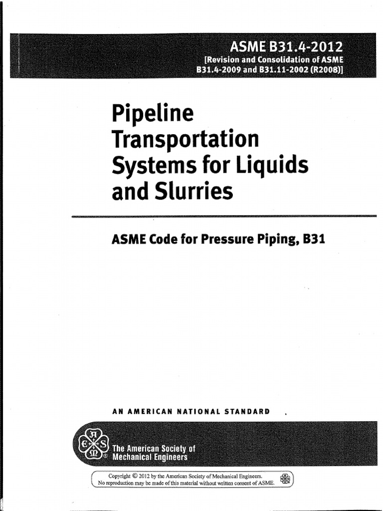Asme B31.4 2012