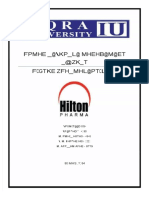 (PDF) HR Practices at Hilton Pharmaceuticals