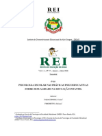 Psicologia Escolar Nas Práticas Psicoeducativas Sobre Sexualidade Na Educação Infantil