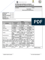 Rúbrica de Investigación