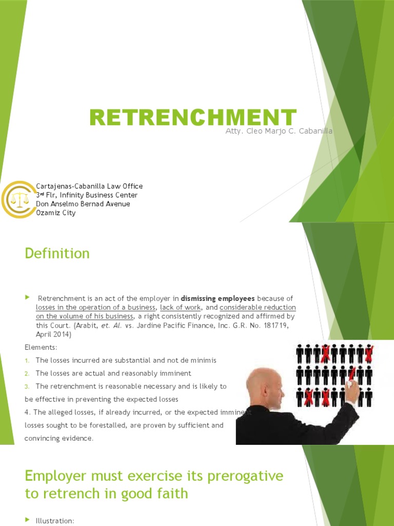 Understanding Retrenchment Procedures | PDF | United States Labor Law ...