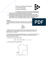 Primer Selectivo Primaria Onmaps 2012 PDF
