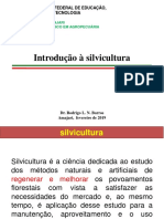 Aula 1 Introdução Silvicultura PDF