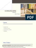 Comunicare Seminar Online I PDF