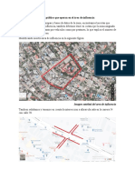 3.3 Rutas de Transporte Público Que Operan en El Área de Influencia