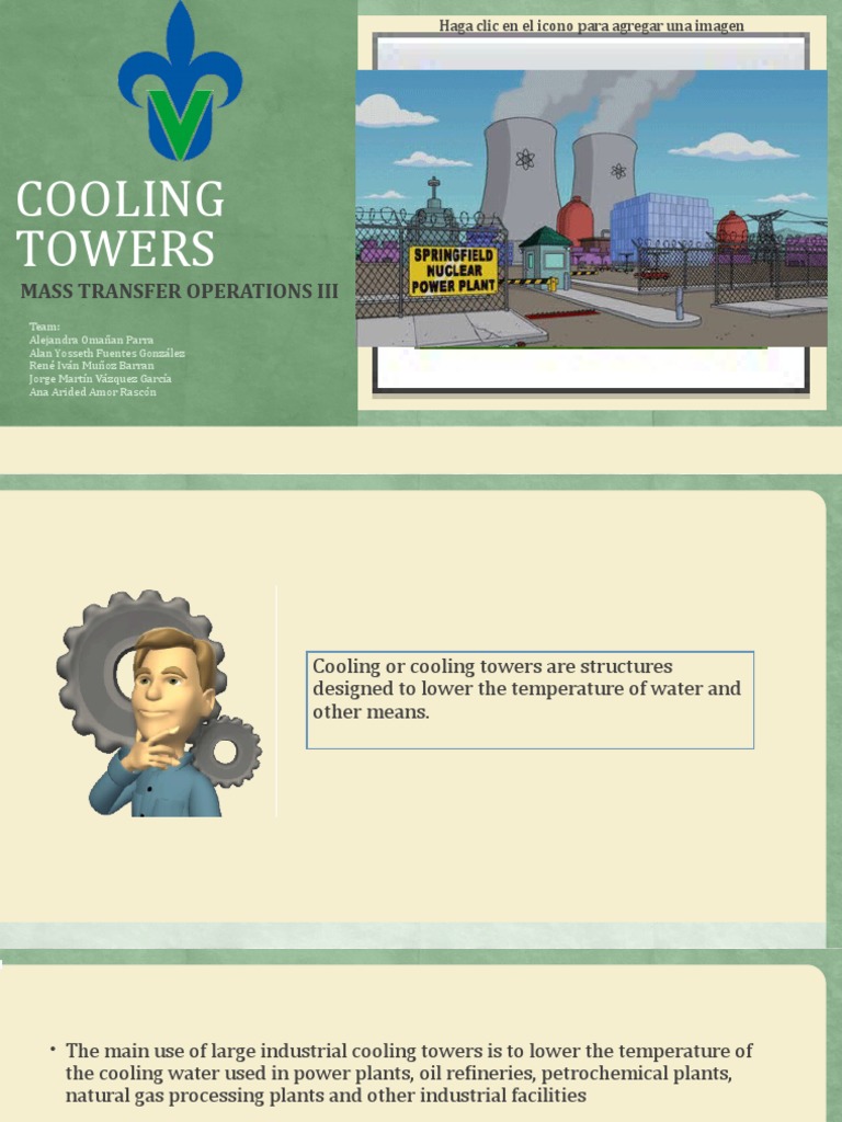 Cooling Towers: Mass Transfer Operations Iii | PDF | Heat Exchanger | Steam