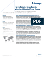 GT-7569 Kinetic Hydrate Inhibitor Saves Operator Over 50% in Operational and Chemical Costs, Canada