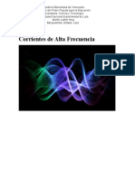 Corrientes de alta frecuencia: qué son, métodos, indicaciones y contraindicaciones