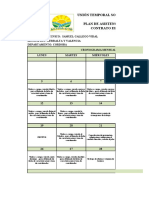 Cronograma Asistencia Técnica MES MARZO