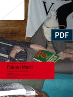 FABIAN MARTI - Cahier d'artiste