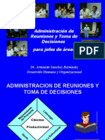 Admon de Reuniones y Toma de Decisiones